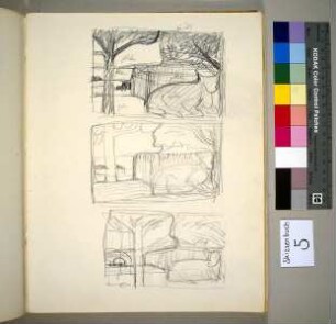 Weizenfeld mit Stier