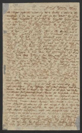 Brief an Rebecka Lejeune Dirichlet : 05.09.1833