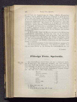 Flüssige Fette, Speiseöle