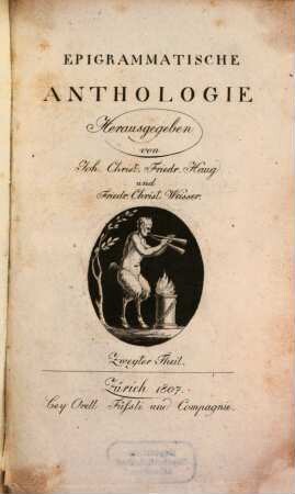 Epigrammatische Anthologie, 2