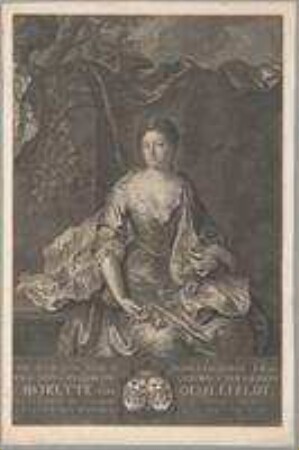 Anna Elisabeth Buirette von Oehlefeld, geborene und vermählte Buirette von Oehlefeld; geb. 25. August 1704; gest. 1. Mai 1728