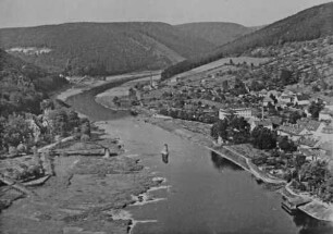 Gesprengte Straßenbrücke Bad Karlshafen/Weser