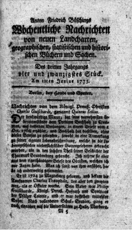Vier und zwanzigstes Stück
