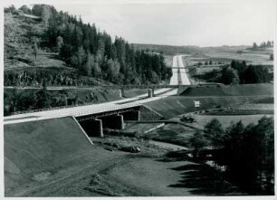 Reichsautobahn Berlin-München km 100-107, Deutschland, 1935-1936