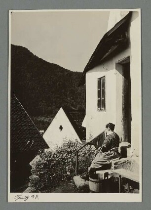 Hoffassade in Spitz