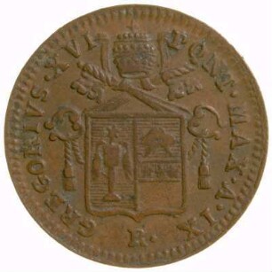 Münze, Quattrino, 1839