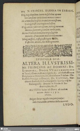 Epistolae Duae