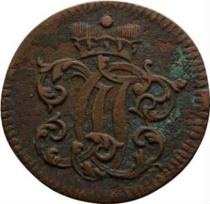 Münze, 2 Pfennig, 1760