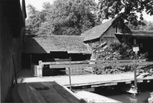 Kroppen-Heinersdorf. Mühle und Bäckerei Merbeth, Schneidemühle