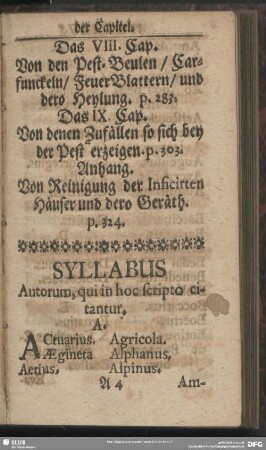 Syllabus Autorum, qui in hoc scripto citantur