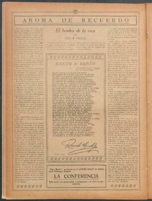 El hombre de la roca : Aroma de recuerdo