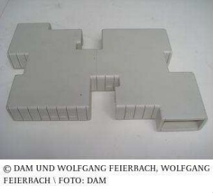 Doppelhaus-Variante fg2000 (für National Iranian Oil Company) - Modell des Gesamtgebäudes