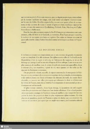 Le Douzieme Siecle