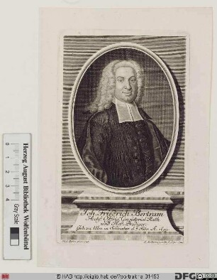 Bildnis Johann Friedrich Bertram