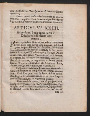 Articulus. XXIIII.