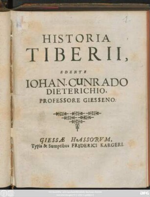 Historia Tiberii