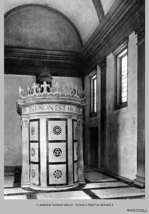 San Pancrazio, San Pancrazio: Heilig-Grab-Kapelle, San Pancrazio: Heiliges Grab, Florenz