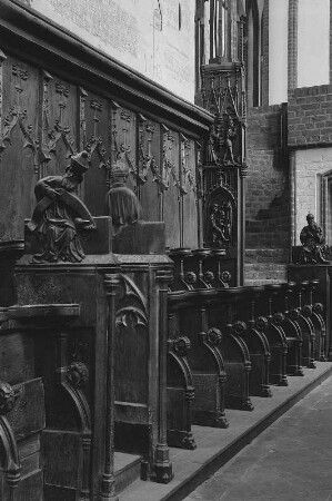 Stendal. Dom St. Nikolaus, Inneres, Chorgestühl