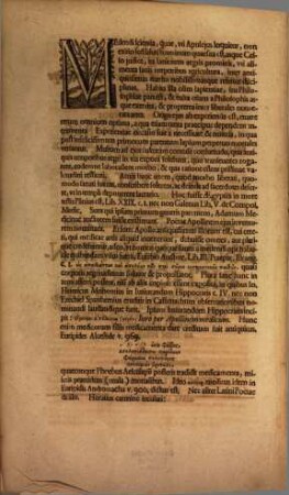 Diss. de medicinae origine, et medicorum principe, Hippocrate : qua maxime venerandos Dnn. inspectores ... ad iusta piissimis manibus viri quondam nobilissimi, excellentissimi atque experientissimi Dn. Ioannis Heinrici Scherffii, medicinae doctoris ... invitat Georgius Ludovicus Goldner