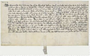 Bürgermeister und Ratsmannen verschreiben dem Kloster Lüne (Äbtissin von Meding) für 1000 Taler eine Rente von 50 Talern.