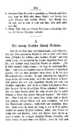Der unartig Teutscher Sprach Verderber