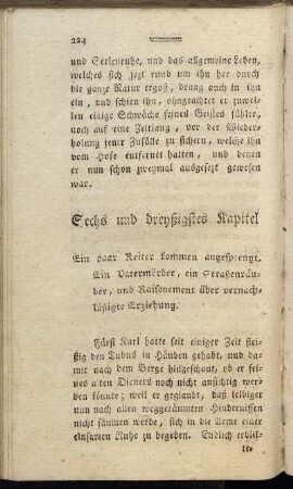 Sechs und dreyßigstes Kapitel - Acht und dreyßigstes Kapitel