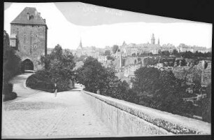 Luxemburg. Porte de Treves