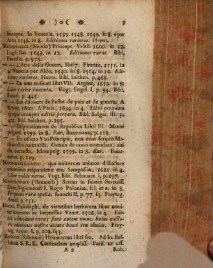 Bibliotheca Librorvm Rariorvm Vniversalis, Oder vollständiges Verzeichniß rarer Bücher, 3. M - R