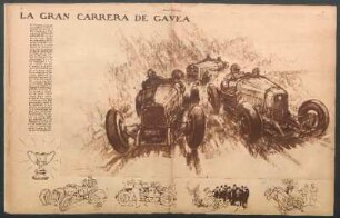 La gran carrera de Gavea [Dibujos]