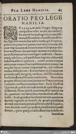 Oratio Pro Lege Manilia