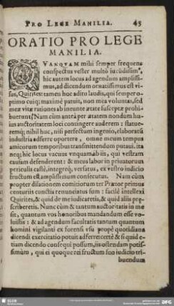 Oratio Pro Lege Manilia