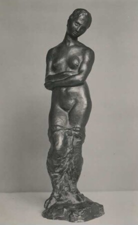 Kleine Sinnende : Lehmbruck, Wilhelm : Kleine Sinnende, Bronze, um 1910