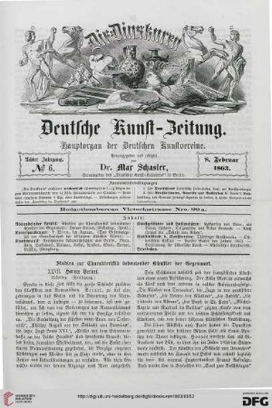 Nr. 6 (8. Februar 1863)