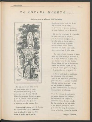 Ya estaba muerta..... : Especial para la Librería Cervantes