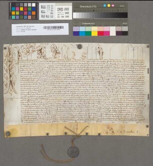 Päpstliche Provision für Christian Lansmans betreffend Kirche zu Münsterbilsen.