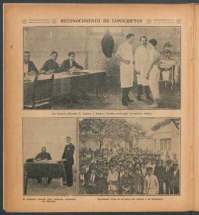 Reconocimiento de conscriptos - [Ilustración]