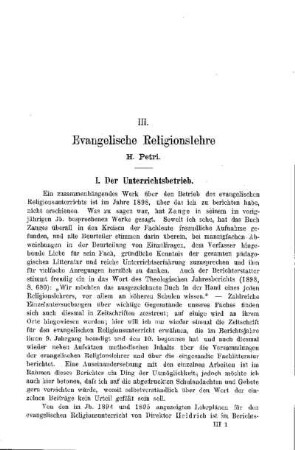 Evangelische Religionslehre