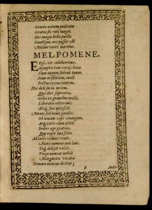 Melpomene.