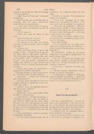 III - Capricho de jorobado.