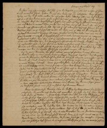 10: Brief von Georg Friedrich Puchta an Gustav Hugo, Erlangen, 7.8.1827
