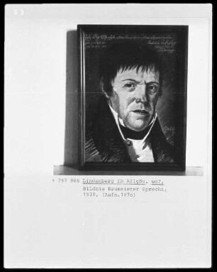 Bildnis Baumeister Specht