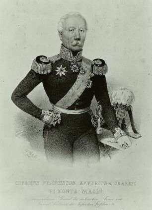 Gerrini de Monte Varchi, Clemens Franciscus Xaverius von