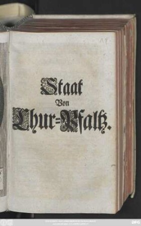 Staat Von Chur-Pfaltz
