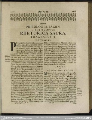 Liber Quintus Rhetorica Sacra