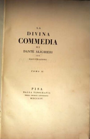 La divina Commedia. 2