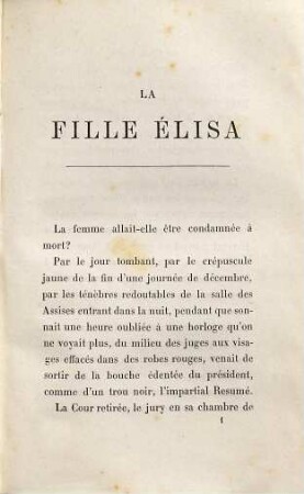 La fille Élisa