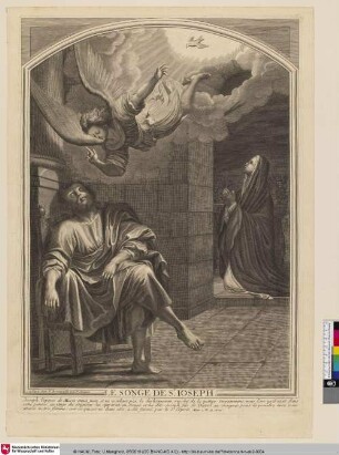 LE SONGE DE ST. IOSEPH. [Der Traum von Joseph]