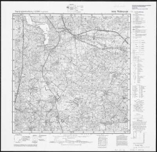 Meßtischblatt 20101 : Wallenrode, 1941 : Wallenrode. - Aufn. 1925, hrsg. 1929, letzte Nachtr. 1940. - 1:25000. - [Berlin]: Reichsamt für Landesaufnahme, 1941. - 1 Kt.