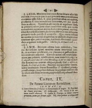 Caput IV. [-] Caput VI. & Ultimum