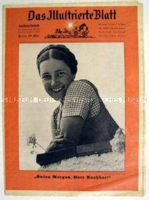 Wochenzeitschrift "Das Illustrierte Blatt" u.a. mit einem Bildbericht über britische Kriegsveteranen